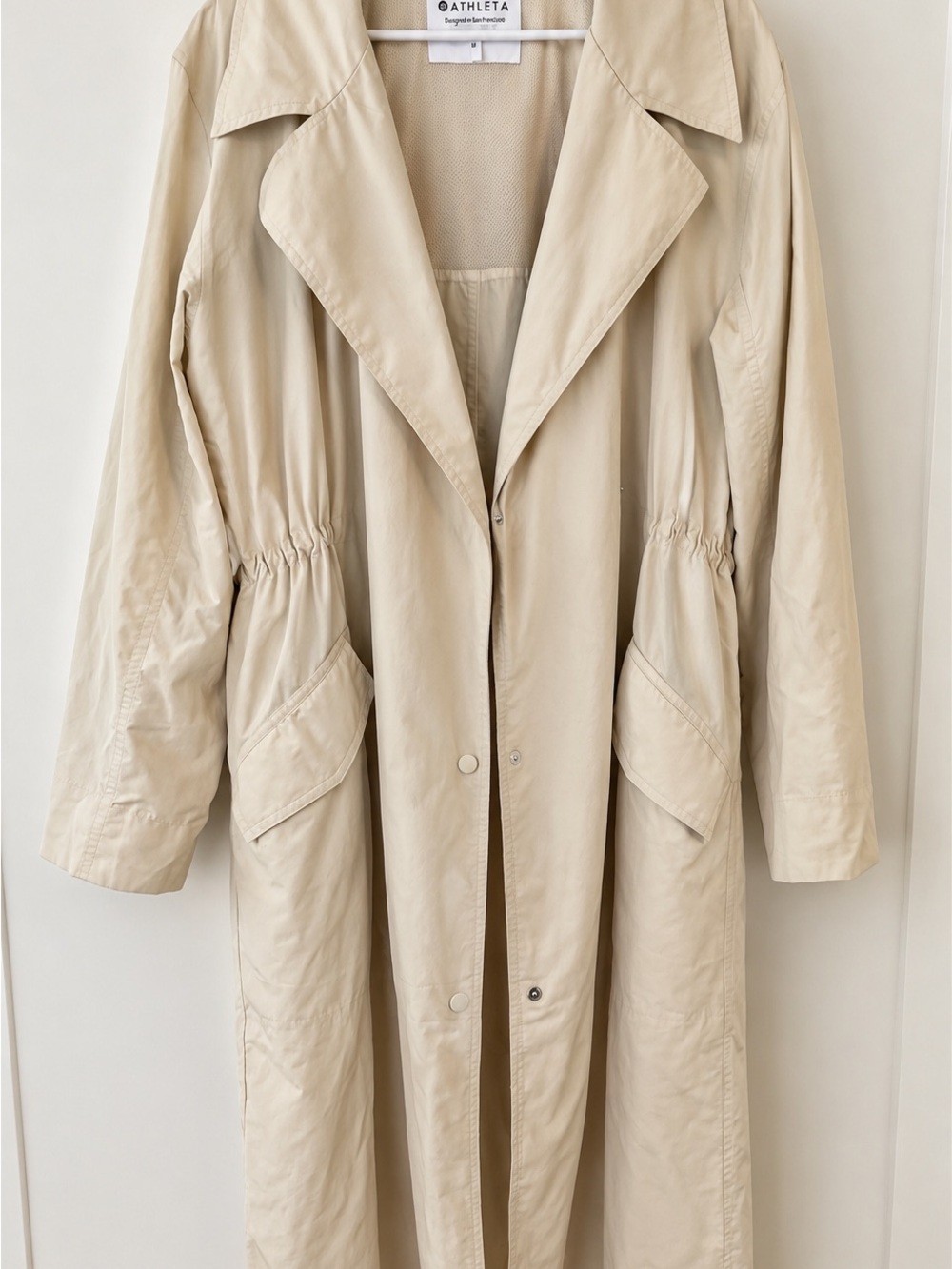 Athleta Luna Trench Coat - Picture 2 of 2